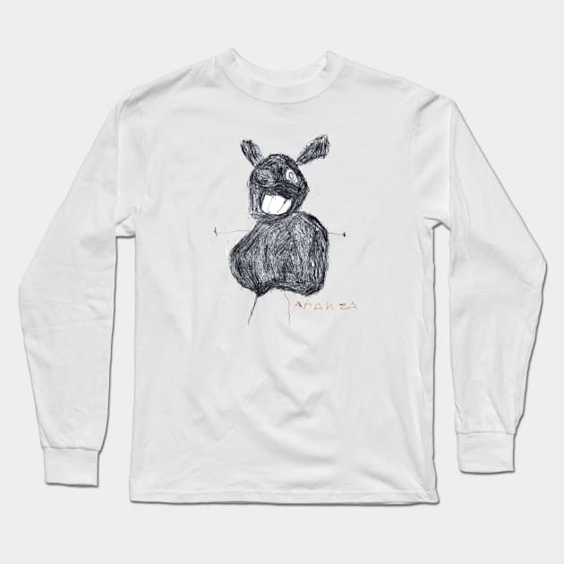 Happy Rabbit Long Sleeve T-Shirt by TheBestStore